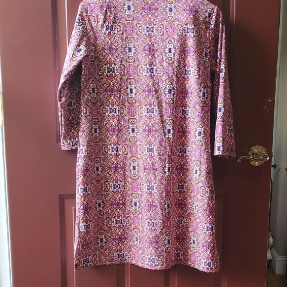 Lands' End Multicolor Long Sleeve Dress - Picture 10 of 10